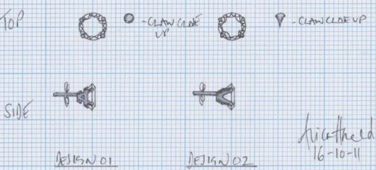 designer diamond earrings