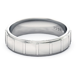 Men's Platinum Wedding Ring