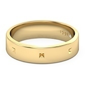 Men's Yellow Gold Wedding Ring