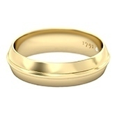 Men's Yellow Gold Wedding Ring