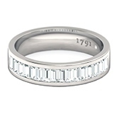 Baguette Diamond Wedding Ring
