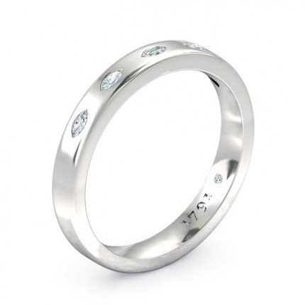 White Gold Duchess Celebration Ring - Main View