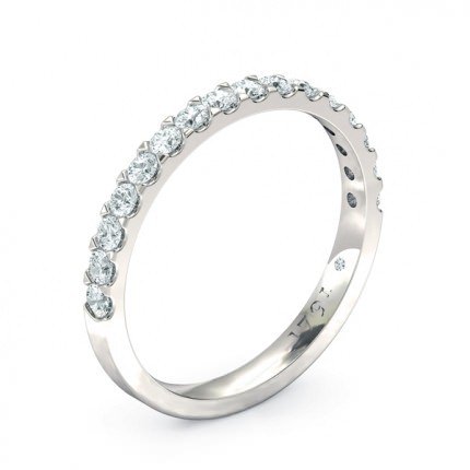 White Gold Scintillare Celebration Ring - Main View
