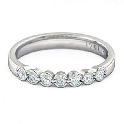  White Gold Fiducia Celebration Ring