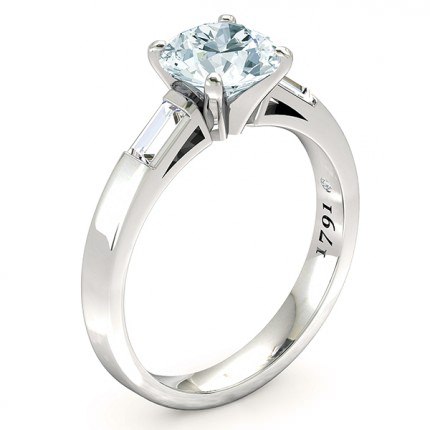 Engagement Ring Platinum 950 Speranza - Main View
