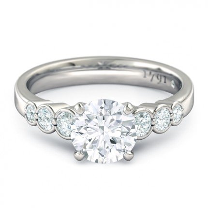 Diamond Rings White Gold Fiducia
