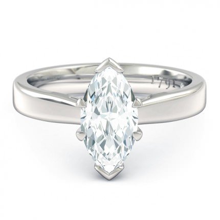 Marquise Engagement Rings Platinum 950 Duchess