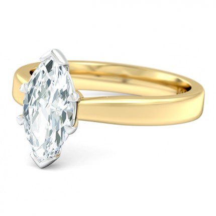 Marquise Engagement Ring Duchess - Side View