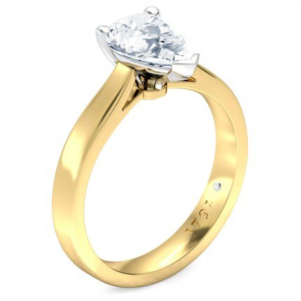 Pear Diamond Ring Pero - Main View