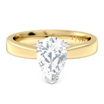 Pear Diamond Rings Pero