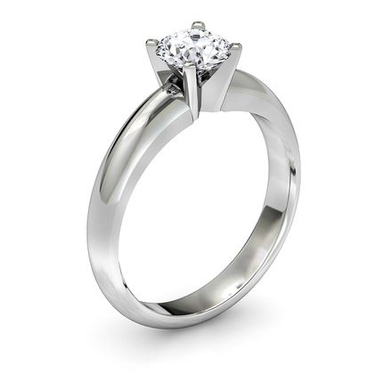Diamond Ring White Gold Allure - Main View