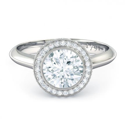 Engagement Rings Platinum 950 1791 Cluster