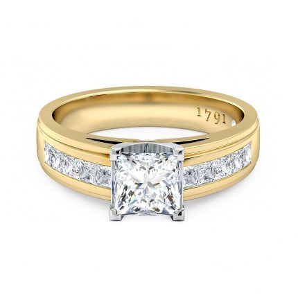 Princess Diamond Rings 1791 Princess