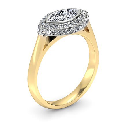 Marquise Diamond Ring Venecia - Main View