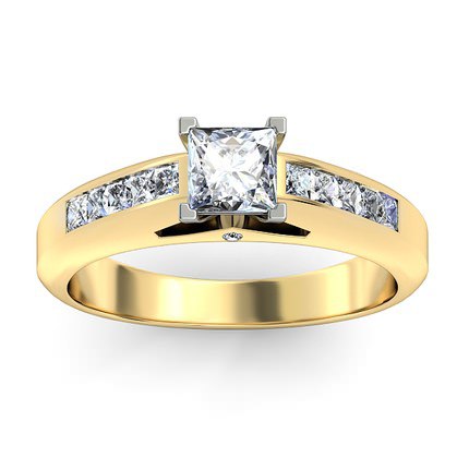 Princess Diamond Rings Elena