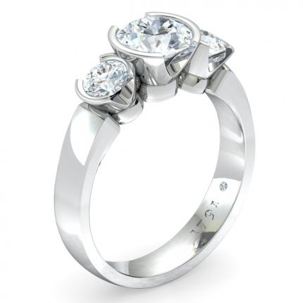 Engagement Ring Platinum 950 Eternal - Main View