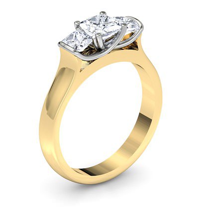 Princess Diamond Ring Dalila - Main View