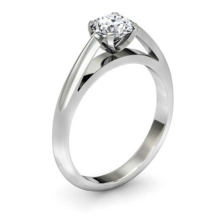 Diamond Ring Platinum 950 Tamara - Main View