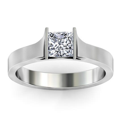 Princess Diamond Rings Platinum 950 Incenso