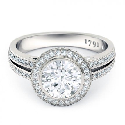 Diamond Rings White Gold Essence