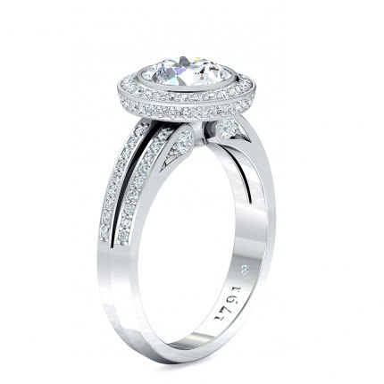 Diamond Ring Platinum 950 Essence - Main View