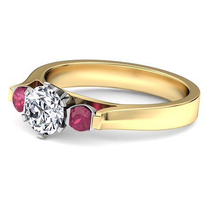 Diamond Ring Noelle - Side View