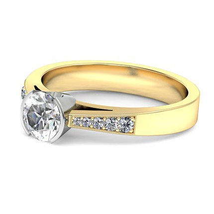 Diamond Ring Adelina - Side View