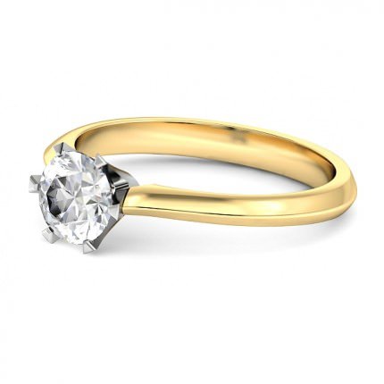 Diamond Ring 1791 Solitaire - Side View