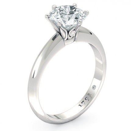 Diamond Ring Platinum 950 Rose - Main View