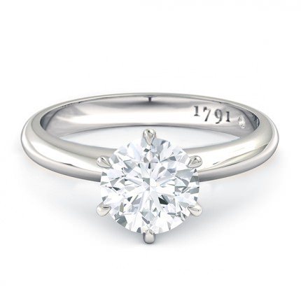 Diamond Rings Platinum 950 Rose