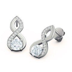 Diamond Earrings Platinum 950 Felicita