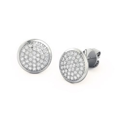 Diamond Earrings Platinum 950 Passione