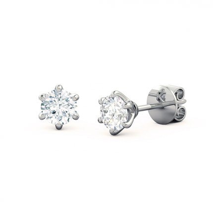 Diamond Earrings Platinum 950 1791 Classic