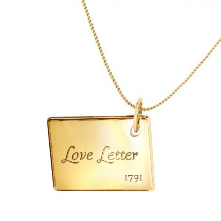 Necklace Classic Love Letter - Main View