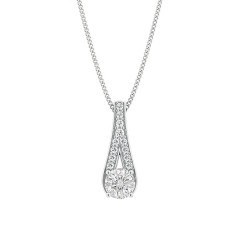 Diamond Necklaces White Gold Maia