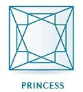 Princess Single Diamonds Princess Diamond