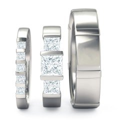 Princess s White Gold Karine Matching Set