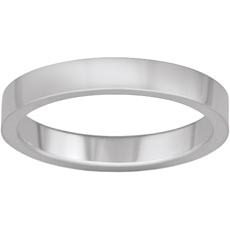 Wedding Band Platinum 950 Flat Band - Main View
