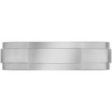 Wedding Bands White Gold Step Band