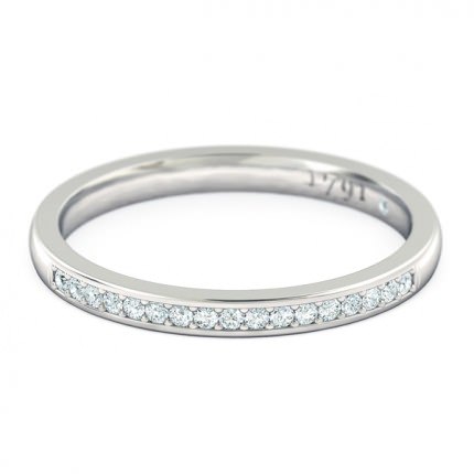 Wedding Bands Platinum 950 Floriana Womens