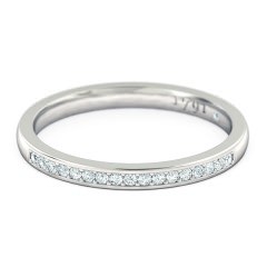 Wedding Bands White Gold Floriana Womens
