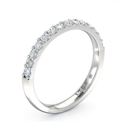 Wedding Band Platinum 950 Priana Women's - Main View