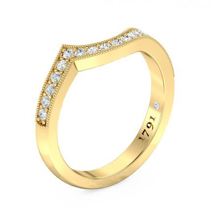 Wedding Band Perlina Women's - Main View