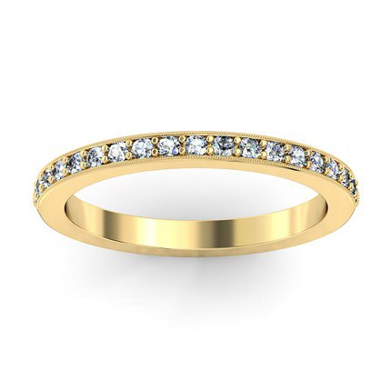 s Millgrain Wedding Band