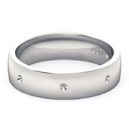 Wedding Bands White Gold Eternal Men's