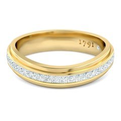Wedding Bands Deep Blue Women's