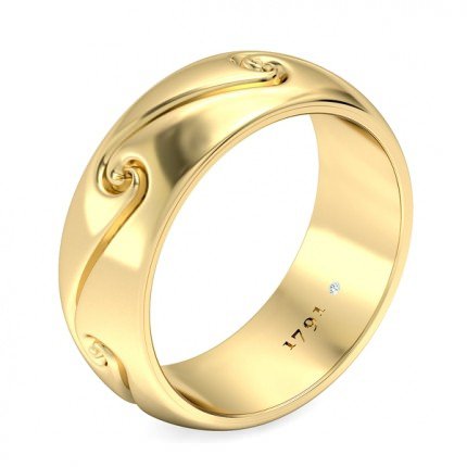 Wedding Band Embrace Men's - Main View