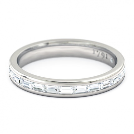 Wedding Bands Platinum 950 Brilliante Women's