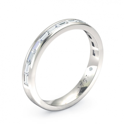 Wedding Band White Gold Brilliante Women's - Main View