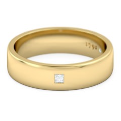 Wedding Bands Princess Men's